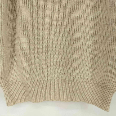 ナノユニバース NANO universe スリーブ刺繍ニット レディース FREE